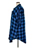 Torrid Plaid Blue 3/4 Sleeve Button-Down Shirt Size 2X Plus (2) - photo 5