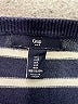 Gap Outlet Stripes Blue Pullover Sweater Size L - photo 7