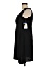 Gerry Solid Black Casual Dress Size L - photo 5