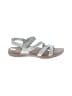 Earth Silver Sandals Size 9 1/2 (wide) - photo 1