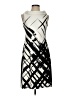 Muse Graphic Black Cocktail Dress Size 4 - photo 1