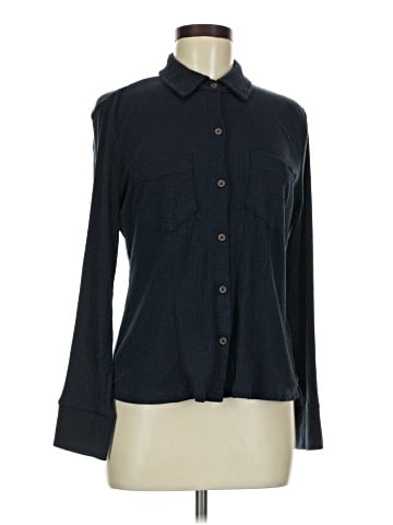 Banana Republic Factory Store Long Sleeve Button-Down Shirt (view 1)