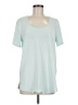 Lands' End Teal Short Sleeve Top Size M - photo 1