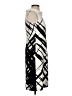 Muse Graphic Black Cocktail Dress Size 4 - photo 4