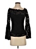 Red Haute Black Long Sleeve Top Size S - photo 1