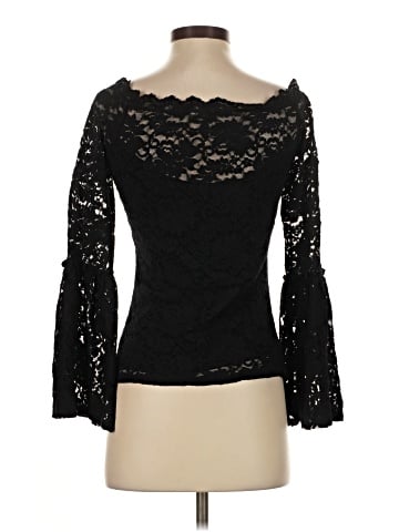Red Haute Long Sleeve Top (view 2)