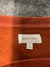 Brixton 100% Polyester Orange Sweater Vest Size S - photo 7