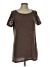 Vanilla Bay Brown Short Sleeve T-Shirt Size L - photo 1