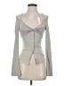 Assorted Brands Gray Tan Long Sleeve Top Size S - photo 1