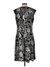 Studio One Paisley Black Cocktail Dress Size L - photo 2