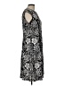 Studio One Paisley Black Cocktail Dress Size L - photo 4