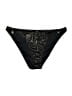 Unbranded Graphic Black Swimsuit Bottoms Size L - photo 1