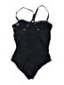 Athleta Solid Black One Piece Swimsuit Size Med - Lg (34D) - photo 2