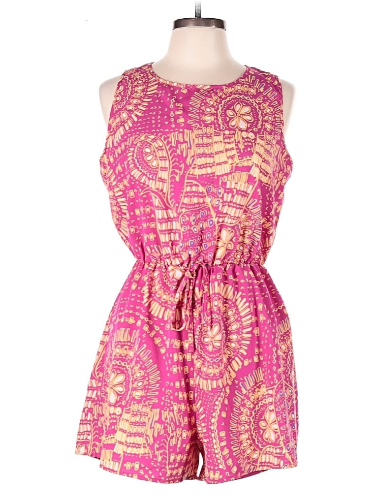 Pre-owned Shein Romper In Pink