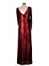 R&M Richards Solid Red Burgundy Cocktail Dress Size 12 - photo 2