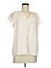 Rails Ivory Short Sleeve Blouse Size M - photo 1