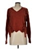 No Comment 100% Acrylic Burgundy Pullover Sweater Size L - photo 1