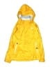 REI 100% Nylon Yellow Raincoat Size 10 - 12 - photo 1