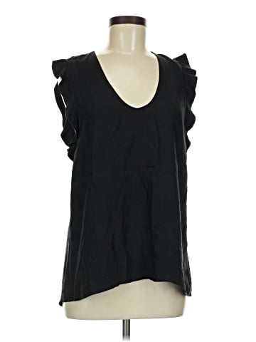 David Lerner Sleeveless Silk Top (view 1)