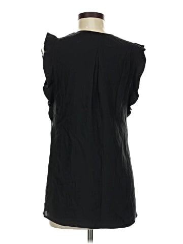 David Lerner Sleeveless Silk Top (view 2)