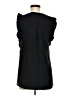David Lerner 100% Silk Black Sleeveless Silk Top Size M - photo 2