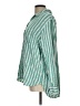 Universal Thread Stripes Green Long Sleeve Button-Down Shirt Size L - photo 5