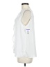 Vince Camuto 100% Polyester White Sleeveless Blouse Size M - photo 5