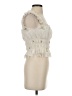 Kirious Ivory Sleeveless Blouse Size S - photo 4