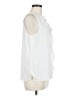 Vince Camuto 100% Polyester White Sleeveless Blouse Size M - photo 4