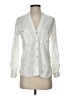 Zara Ivory Long Sleeve Button-Down Shirt Size S - photo 1