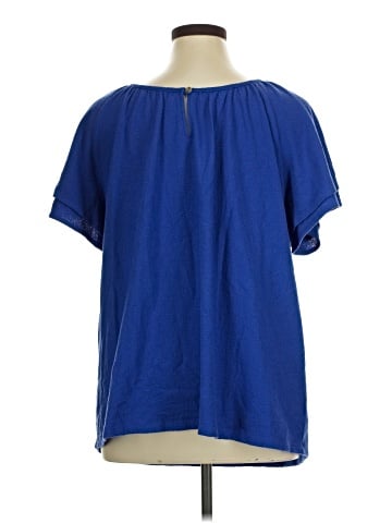 Terra & Sky Short Sleeve Blouse (view 2)