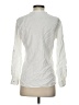 Zara Ivory Long Sleeve Button-Down Shirt Size S - photo 2
