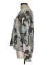 White + Warren 100% Cashmere Camo Multi Color Gray Cashmere Pullover Sweater Size L - photo 5