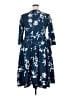 Unbranded Print Blue Casual Dress Size XXL - photo 2
