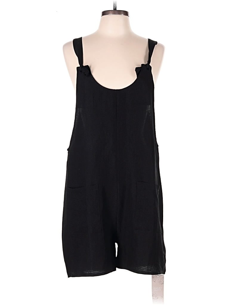 Click to view more detailed imagery on our partner's website Pre-owned Emery Rose Romper In Black