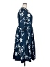 Unbranded Print Blue Casual Dress Size XXL - photo 4
