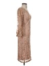 JS Collections 100% Nylon Tan Cocktail Dress Size S (estimated) - photo 4