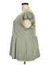Torrid Green Short Sleeve Blouse Size 3X Plus (3) - photo 5