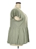 Torrid Green Short Sleeve Blouse Size 3X Plus (3) - photo 4