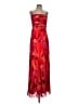 Xscape Floral Red Cocktail Dress Size 4 - photo 1