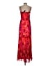 Xscape Floral Red Cocktail Dress Size 4 - photo 2