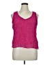 Melrose 100% Polyester Pink Tank Top Size 14 - photo 1