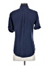 Equipment Blue Short Sleeve Blouse Size XS - photo 2