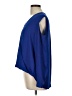 Dora Landa Blue Long Sleeve Blouse Size L - photo 5