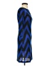 Assorted Brands Chevron-herringbone Blue Cocktail Dress Size XS (estimated) - photo 4