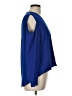 Dora Landa Blue Long Sleeve Blouse Size L - photo 4