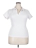 Eye Candy White Short Sleeve Blouse Size 2X - photo 1