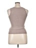 Boden 100% Wool Polka Dots Gray Sweater Vest Size 14 - photo 2