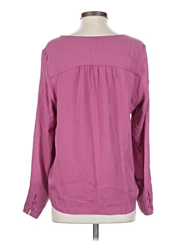 Joie Long Sleeve Silk Top (view 2)