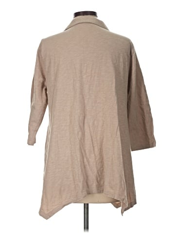 Soft Surroundings 3/4 Sleeve Button-Down Shirt (view 2)